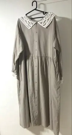 サマンサモスモス　バテンレース前後2wayワンピース