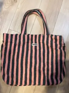 しまむら×ぷーさんコラボ パイル生地トートバッグ　美品