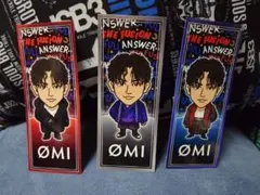 ØMI INFINITY MOON 縁日くじ 千社札シール