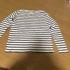 長袖ボーダー　Tシャツ　メンズM バックナンバー　カットソー