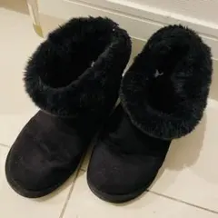 ムートンブーツ【23～23.5】 ミドル〜ショート丈ブーツ