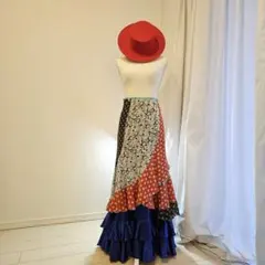 ☆超美品☆フラメンコ　衣装　セビジャーナス　40サイズ ☆超美品☆フラメンコ 衣装 セビジャーナス 40サイズ 完売