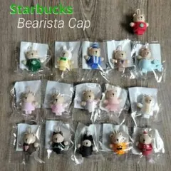 人気✨スターバックス ベアリスタキャップ　ドリンクホールキャップ 16個セット