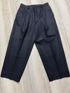 LB.01/カットオフメルトンワンプリーツワイドパンツ