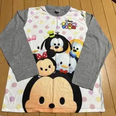Disney Tsum Tsum 長袖パジャマ Mサイズ　上のみ