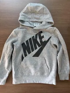NIKE ナイキ　パーカー　裏起毛　フード付き　グレー