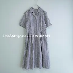 【最終値下げ】 ドット＆ストライプス チャイルドウーマン シャツワンピースのサムネイル