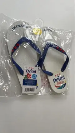 Orion 沖縄限定 ビーチサンダル オリオンビール 島ぞうり ドラフトブルー