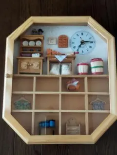 カントリー　ドールハウス時計付き　外箱有り