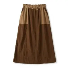 Jena espace merveilleux ロングスカート ブラウン F