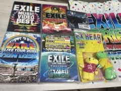 【値下げ】EXILE DVD4枚セット➕グッズ付き