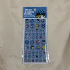 たまごっち　ドロップブロックシール青
