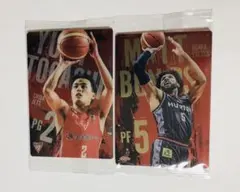 Bリーグ　ツインウエハース　バスケ　冨樫勇樹　大阪エベッサ マット・ボンズ