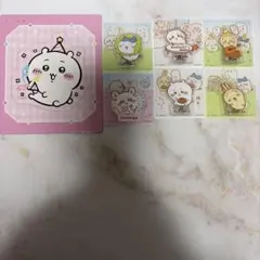 ちいかわ アクリルシーンクリップマスコット モモンガ ハチワレ うさぎ マグネッ