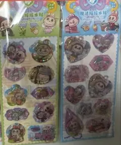 ラブブウォーターシール２枚セット