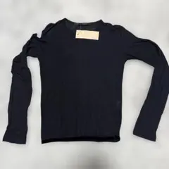 希少KOSTAS MURKUDIS ブラック シースルーロングTシャツサイズ38