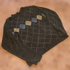 00s DOCKERS ドッカーズ アクリル レーヨン セーター ブラック