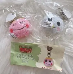 ざわざわ森のがんこちゃん　ぬいぐるみスマホチャーム　がんこちゃん　がんぺーちゃん