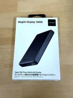 MATECH MagOn Display 10000 モバイルバッテリーのサムネイル