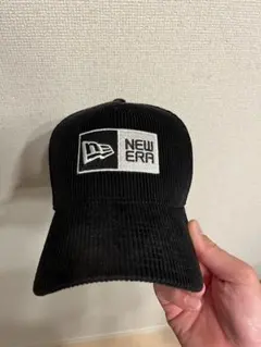 ヤ*ス様 NEW ERA コーデュロイキャップ ブラック　ニューエラ　ゴルフのサムネイル