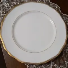 石川隆児　さん　フラワーリムプレート白　2枚　新品未使用 m93517918706_1.jpg?1754882041