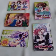 涼宮ハルヒの憂鬱 トレーディングカード 13枚セット - メルカリ