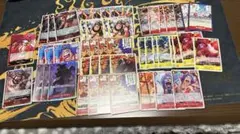 【メルカリ市限定】ワンピース 赤黄ベロベティ　デッキパーツ