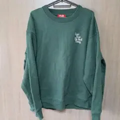 Coca-Cola ダークグリーン スウェット