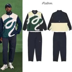 Malbon ゴルフウェア 上下セット 白×黒ロゴ スポーティ⛳☘️ 2025年最新】Malbon Golf ゴルフ メンズウェアの人気アイテム - メルカリ