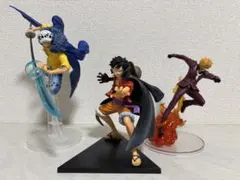 ワンピース ルフィ サンジ トラファルガーロー フィギュアセット