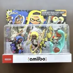 【新品未開封】Splatoon 3 amiibo トリプルセット　スプラトゥーン