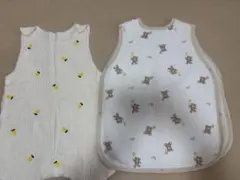 レモン柄とクマ柄のスリーパー