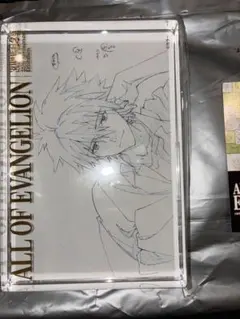 エヴァンゲリオン30周年渚カヲル箔押しアクリルブロック