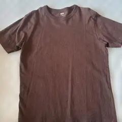 UNIQLO U クルーネックTシャツ 半袖 ブラウン XLのサムネイル