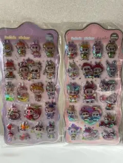 ラブブ　ボンボンドロップシール　２枚