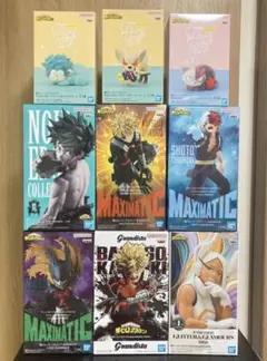 ヒロアカ フィギュア 爆豪 轟 緑谷出久 ミルコ バクドッグ Grandista