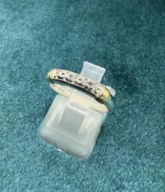 【Christian Dior】ダイヤモンド リング Pt900/K18 11号