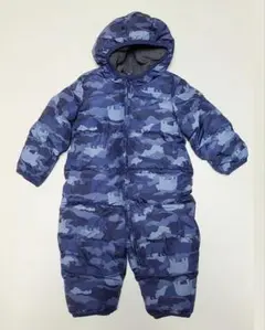 babyGAP ジャンプスーツ スノーウェア 迷彩 アウター ブルー 男の子