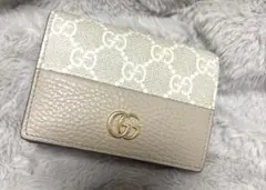 GUCCI グッチ　オンライン限定 ダブルG カードケース ウォレット