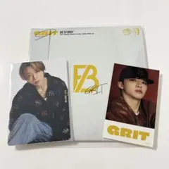 BE:FIRST GRIT 通常盤　トレカ、ステッカー、スマプラ付き