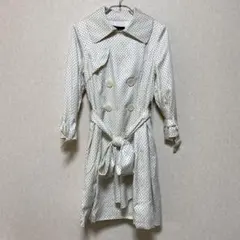 ジャスグリッティー　ドット柄コート