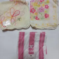 courreges　ハンカチ3枚セット
