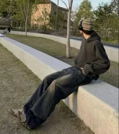 【 yolo 】週末価格 本日まで ウォッシュドレトロデニムパンツ HA0019