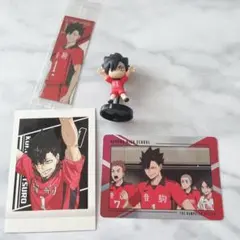ハイキュー　黒尾　カード　フィギュア