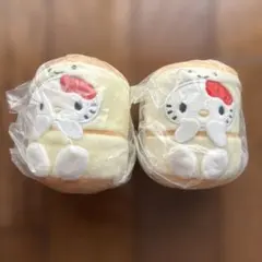 にっこりーノ　サンリオ　お弁当　喫茶店　ぬいぐるみマスコット　スクエアポーチ