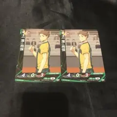 潜尚保 2枚セット ☆ ハイキュー バボカ BREAK 最強の挑戦者