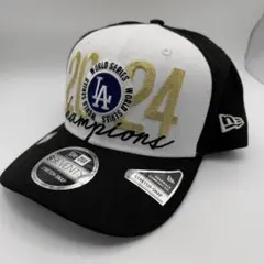 C09 ニューエラ　ロサンゼルスドジャース　ワールドシリーズ　キャップ優勝ロゴ③