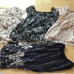 マタニティ☆4点セット☆チュニック☆ウエストゴムスカート