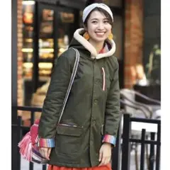 チチカカ モッズコート カーキ