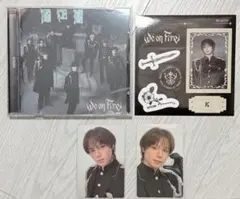 &TEAM K ケイ We on Fire CD トレカのサムネイル